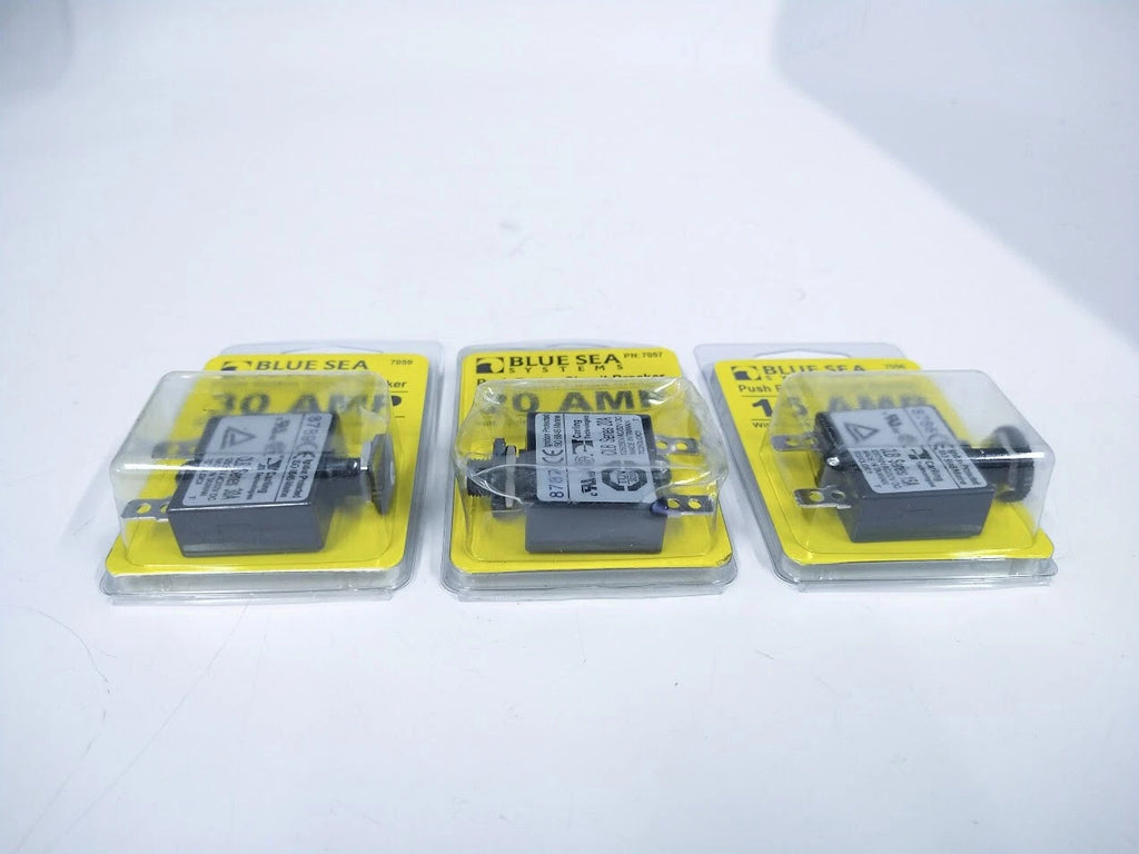 Push Button Circuit Breaker 15/20/30 AMP for Blue Sea Systems