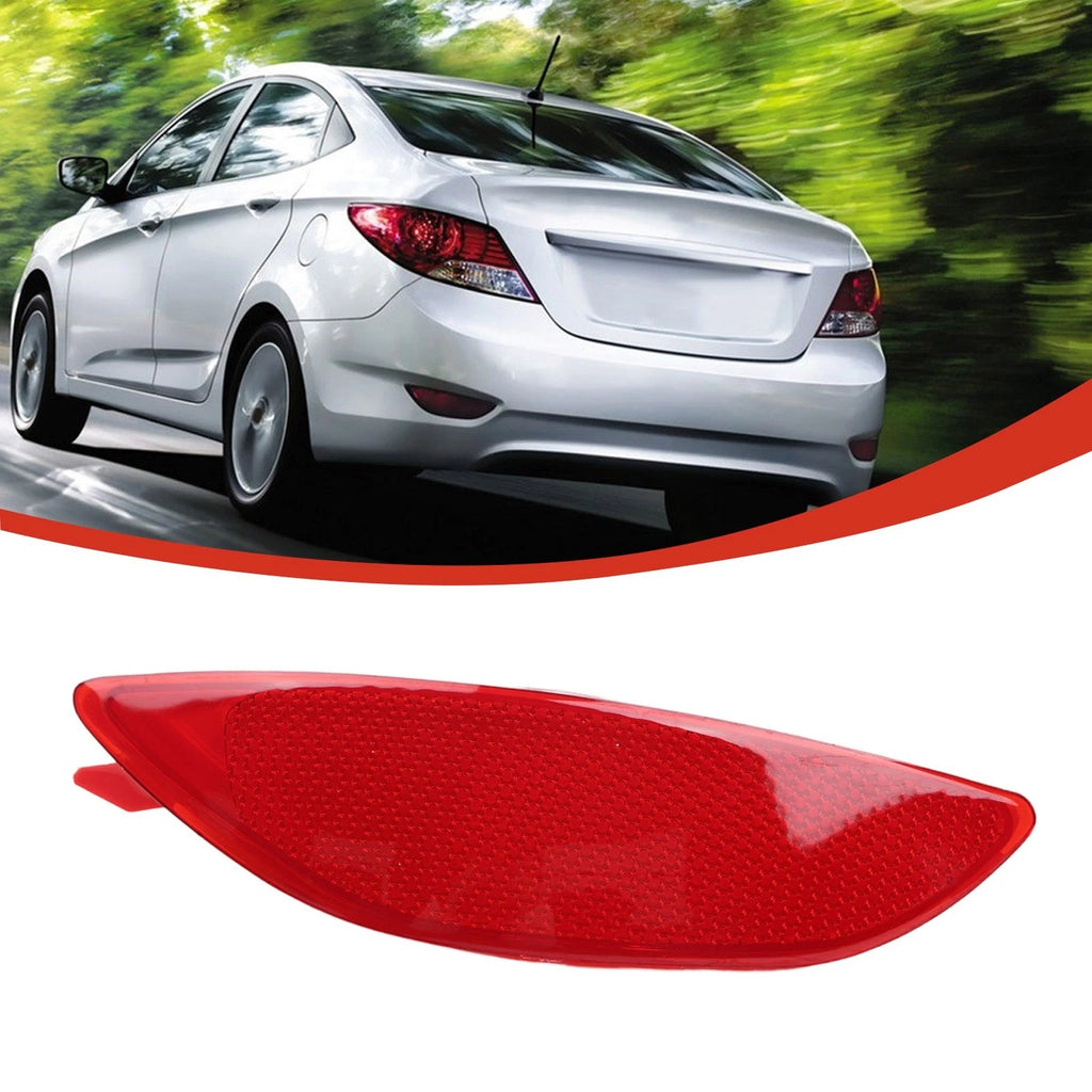 Left Side Rear Reflector for Hyundai Accent Sedan (2012–2017)