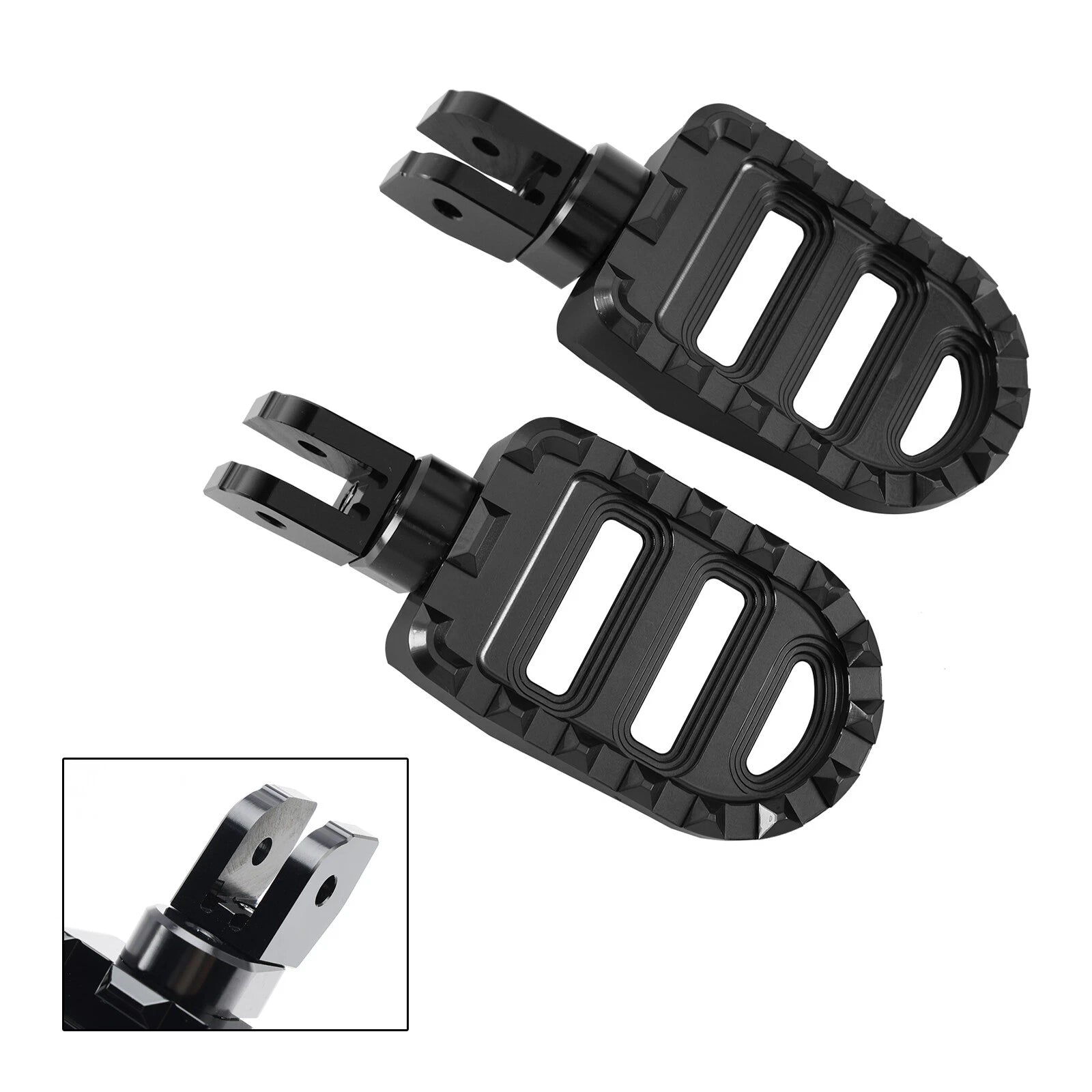 Front Footrests Foot Pegs for Moto Guzzi Stelvio/V100 Mandello/V7 850 (2008–2023)