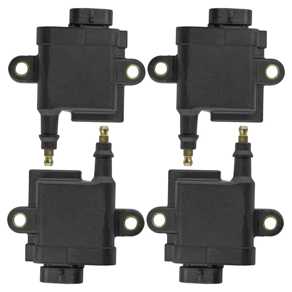 4-Pack Ignition Coils for Mercury Outboard 40 50 60 Hp EFI (4-Cyl 4-Stroke)