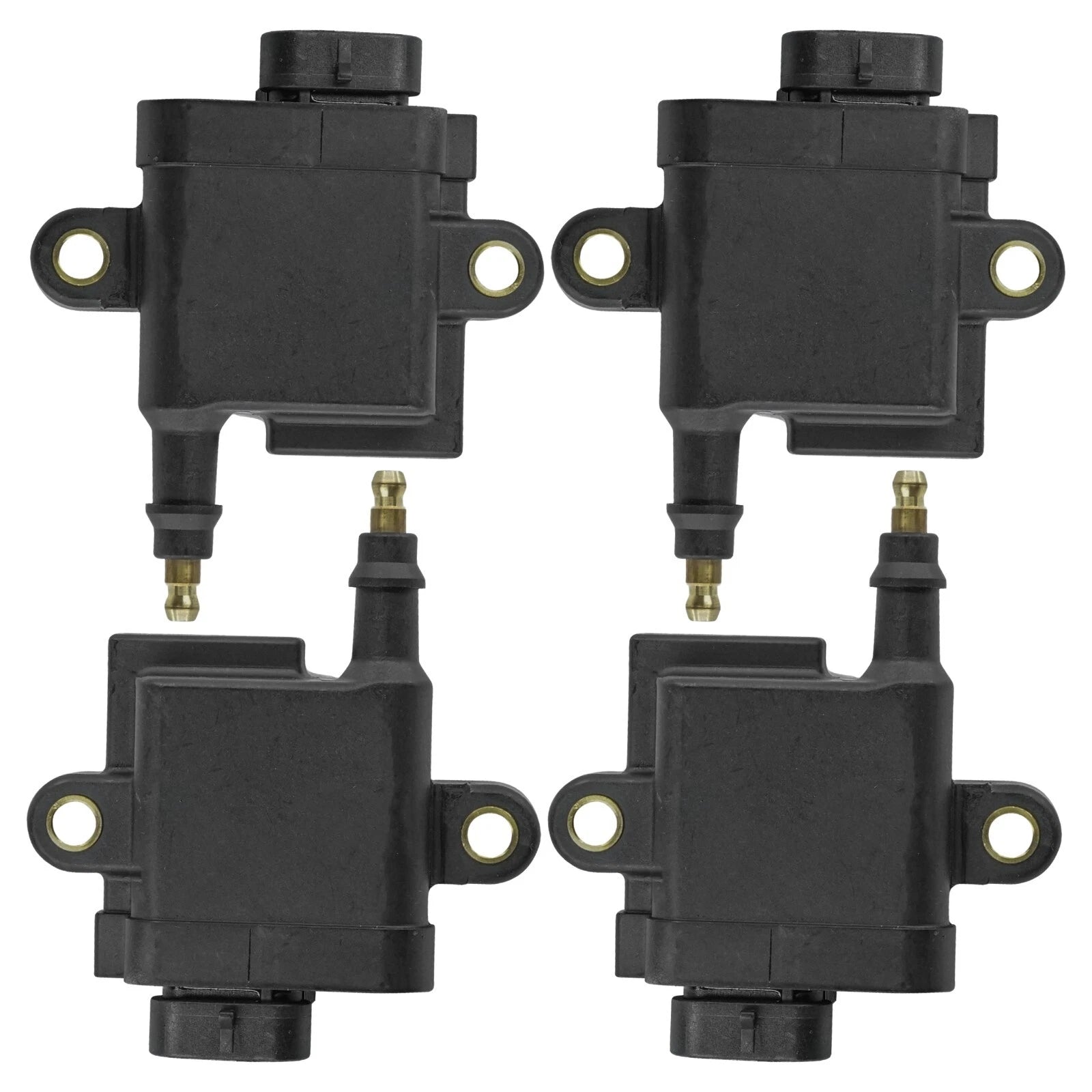 4-Pack Ignition Coils for Mercury Outboard 40 50 60 Hp EFI (4-Cyl 4-Stroke)