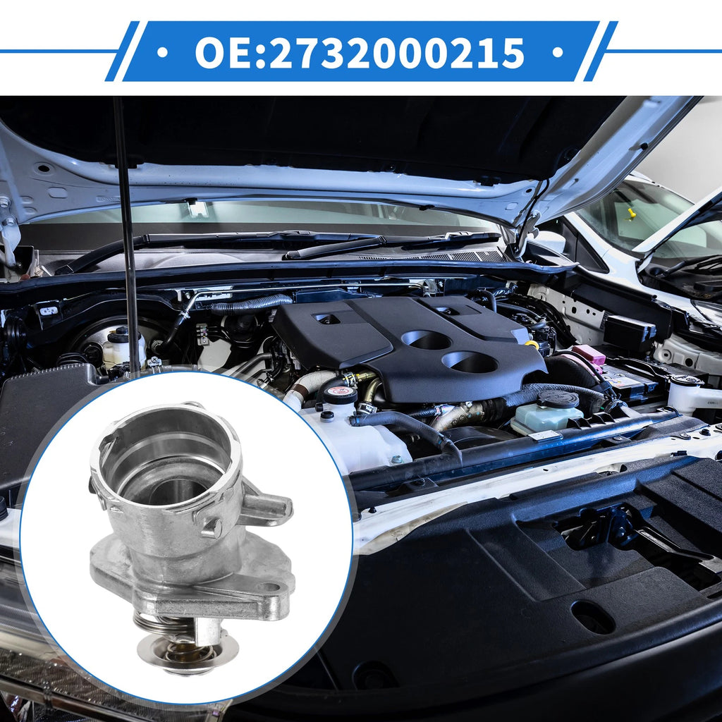 Engine Coolant Thermostat Housing Assembly for Dodge Sprinter 2500 3500 (2007–2008)