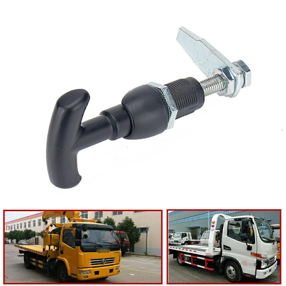 Universal Front Fixing 'T' Locks Handle Kit for Trailer Caravan Toolbox