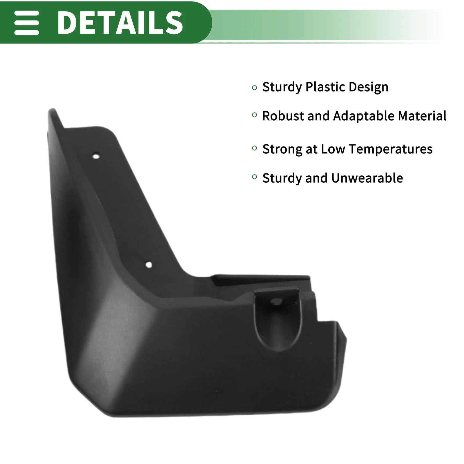 Mud Flaps Splash Guards for Ford Focus Active (2020–2021) W/ Mounts