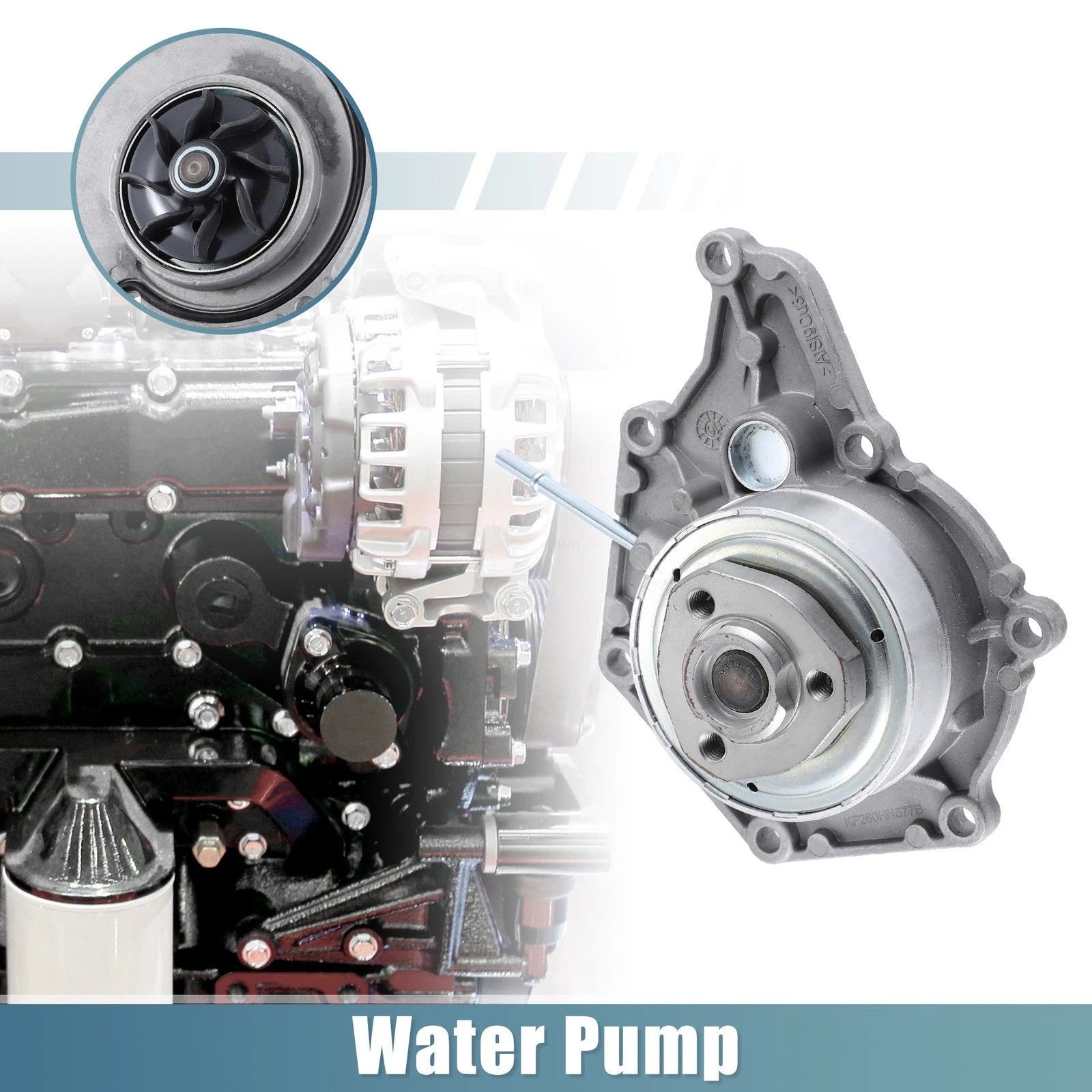 Engine Cooling Water Pump Replacement for Audi Q5 A7 Quattro (2012–2015)