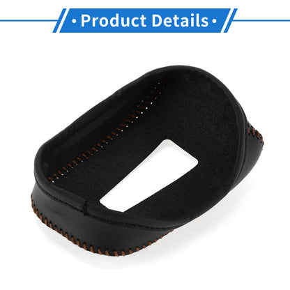 1 Pc Gear Shift Knob Cover for Mitsubishi Outlander (2013–2020) Black Carbon Fiber