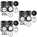 Set of 3 Mikuni Carb Rebuild Kits for Yamaha GP XL SUV 1200 LS2000 AS LS LX 210