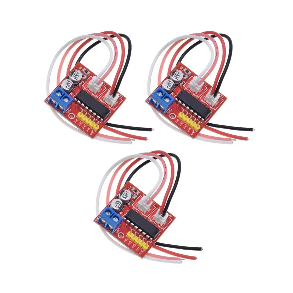 3PCS Motor Driver Dual H-Bridge for Battery Operated Robots