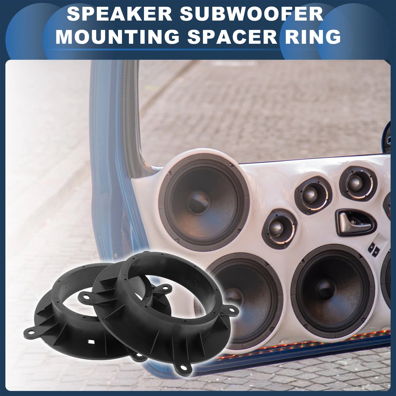 Tweeter Speaker Spacer Ring Adapter for Mazda CX-5 (2013–2016) 2 Pcs