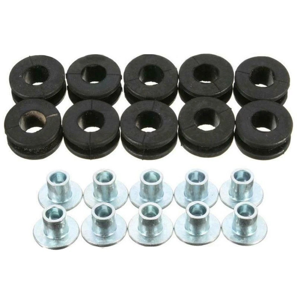 10PCS Rubber Gasket Grommets for Automotive Use