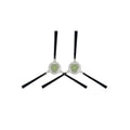 Brush Set for Robot Vacuum (Plastic + Nylon)
