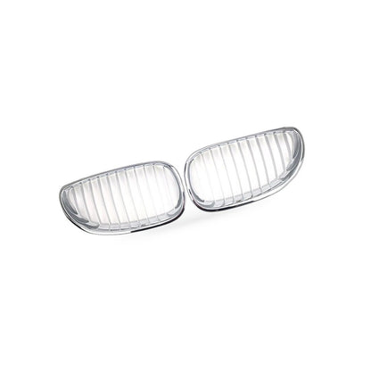 Chrome Front Bumper Grille for BMW 5 Series E60 E61 (2004–2009)
