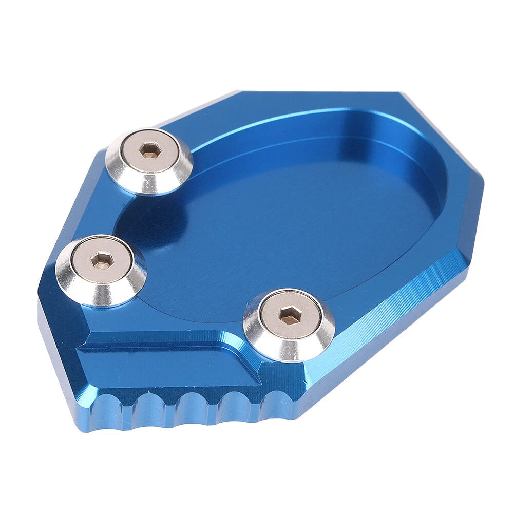 Side Stand Kickstand Pad for Kawasaki Versys 650 KLX250 (2010–2014) Blue