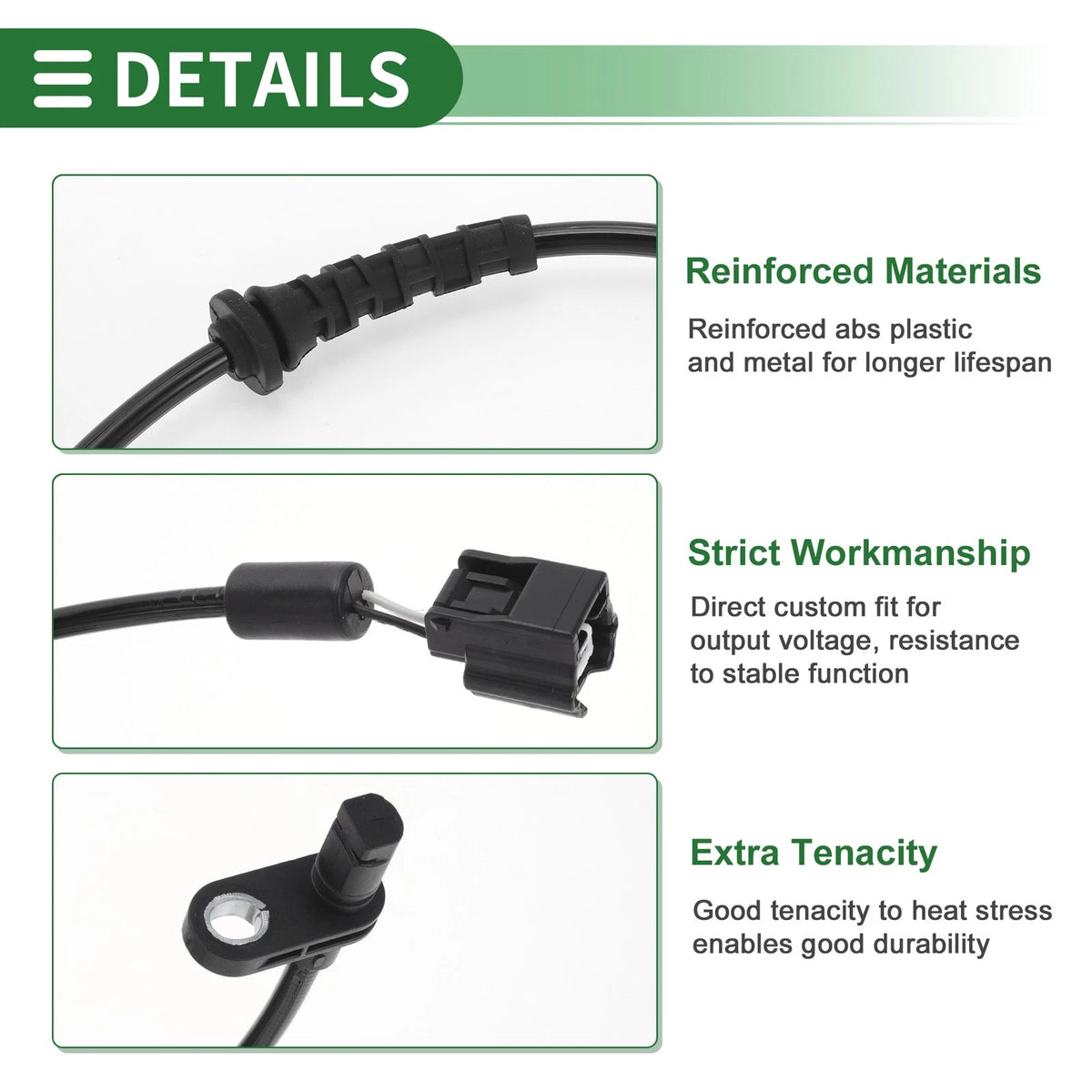 ABS Wheel Speed Sensor No. 47900JX00A for Nissan NV200 (2013–2020)