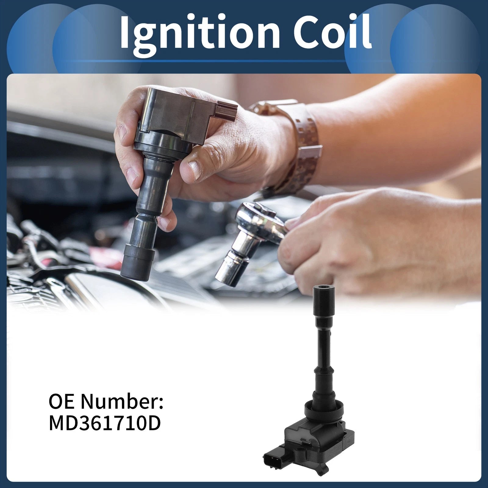 Ignition Coil Pack Replacement for Mitsubishi Lancer (2005–2007)