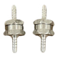 2X Fuel Check Valve for Diesel Gasoline 6mm OD (Inline Non Return)