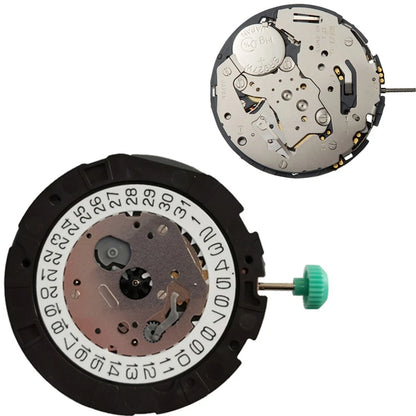 Quartz Movement with Stem & Battery for Miyota OS20 (Date@3)