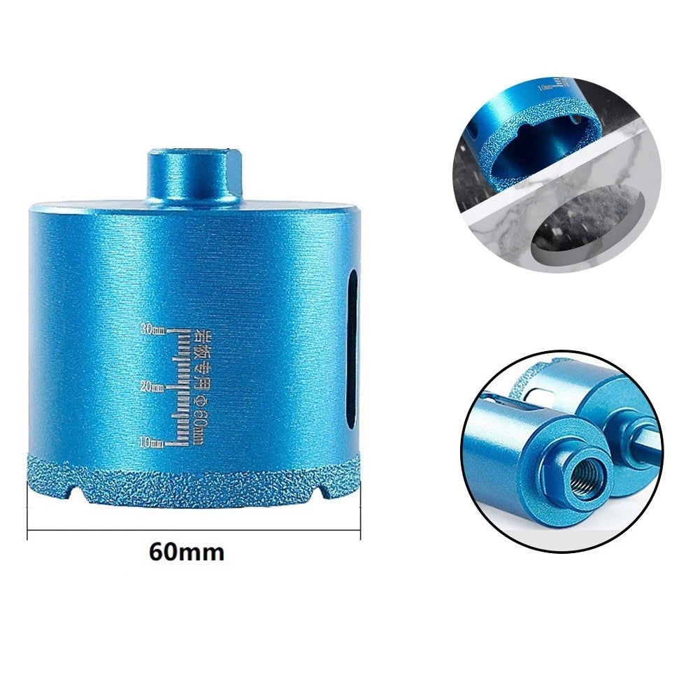 20mm-60mm Dry Vacuum Brazed Core Bit for Power Tool