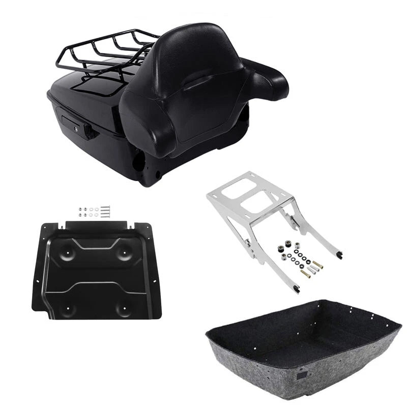 Trunk Backrest Rack Mount Plate for Harley Heritage Classic FLHCS (2018–2026)
