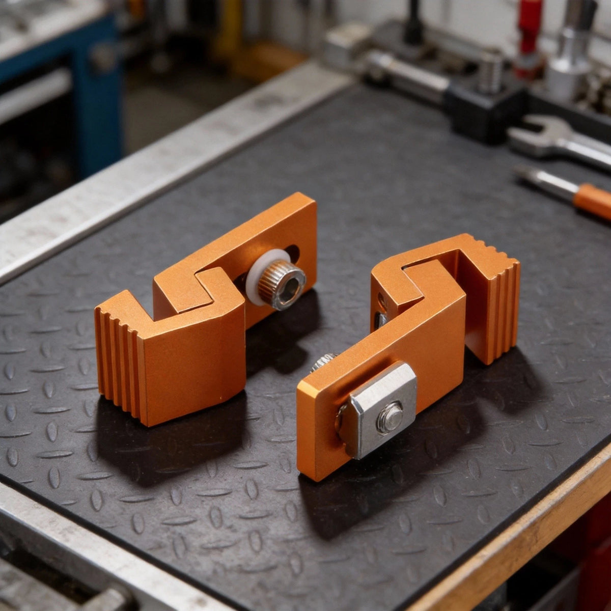Aluminum Side Pressure Plate Clamps for CNC3018 Router Milling Machine