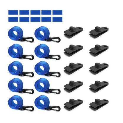 Windproof Tent Clips for Camping Canopy Pool Cover Fixing Set