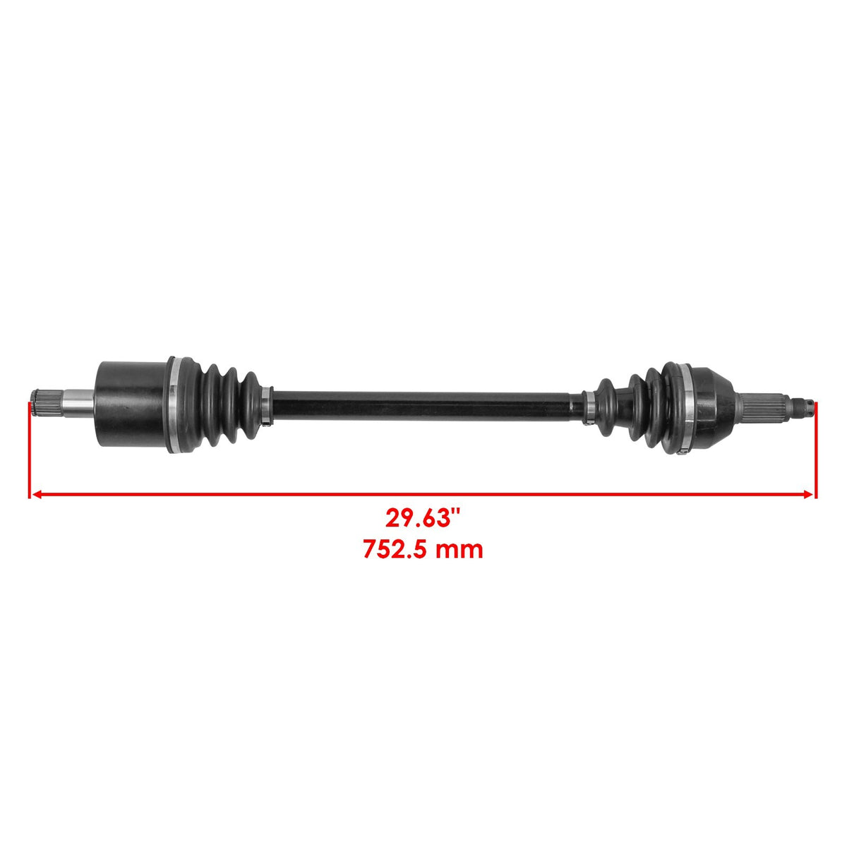 Front Left CV Axle Replacement for Honda Pioneer 1000 SXS1000M3 (2017–2021)