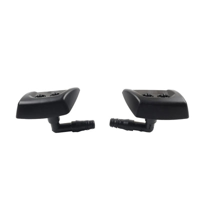 Pair Front Headlight Washer Jet Sprayer Nozzle For Land Rover Discovery 3 05-09