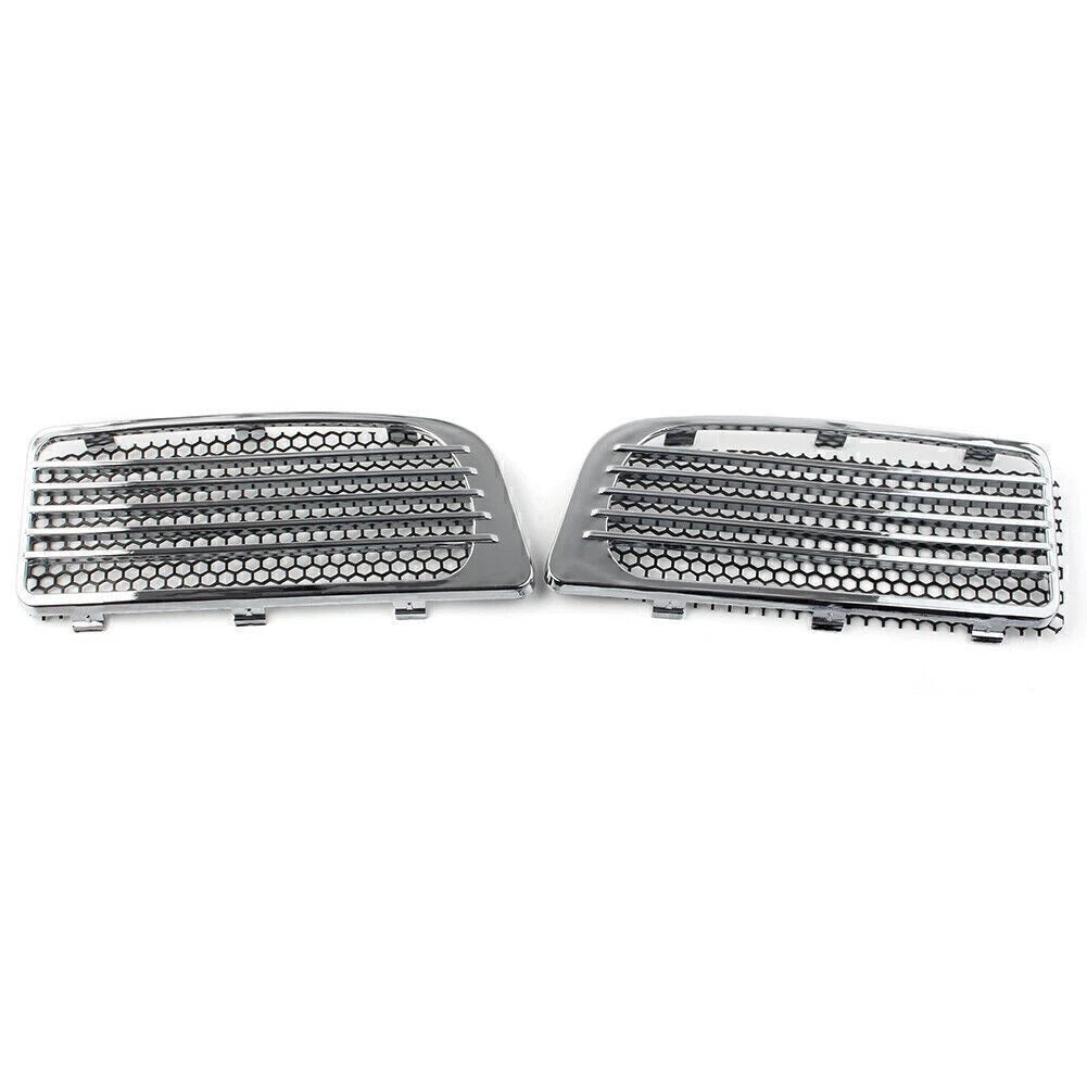 Lower Fairing Radiator Screen Guard Chrome Grills for Harley Road Glide (2014–2020)