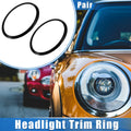 Front Side Headlight Trim Ring Replacement for BMW Mini F55 F56 F57 (2014–2021)