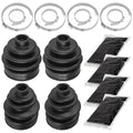 Front Axle Outer Inner CV Boot Kit for Honda TRX650FA Rincon (2003–2005)