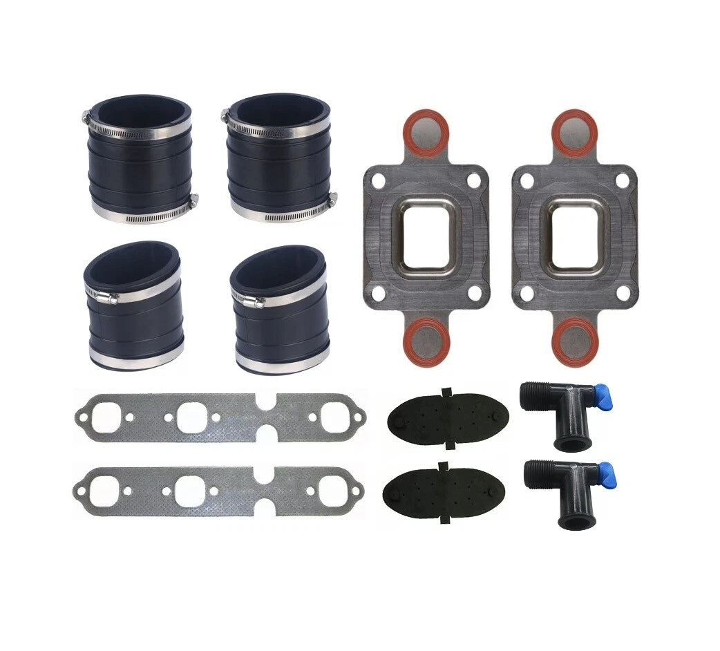 Dry Joint Exhaust Manifold Bellow Kit for MerCruiser GM V6 (27-864549A02)