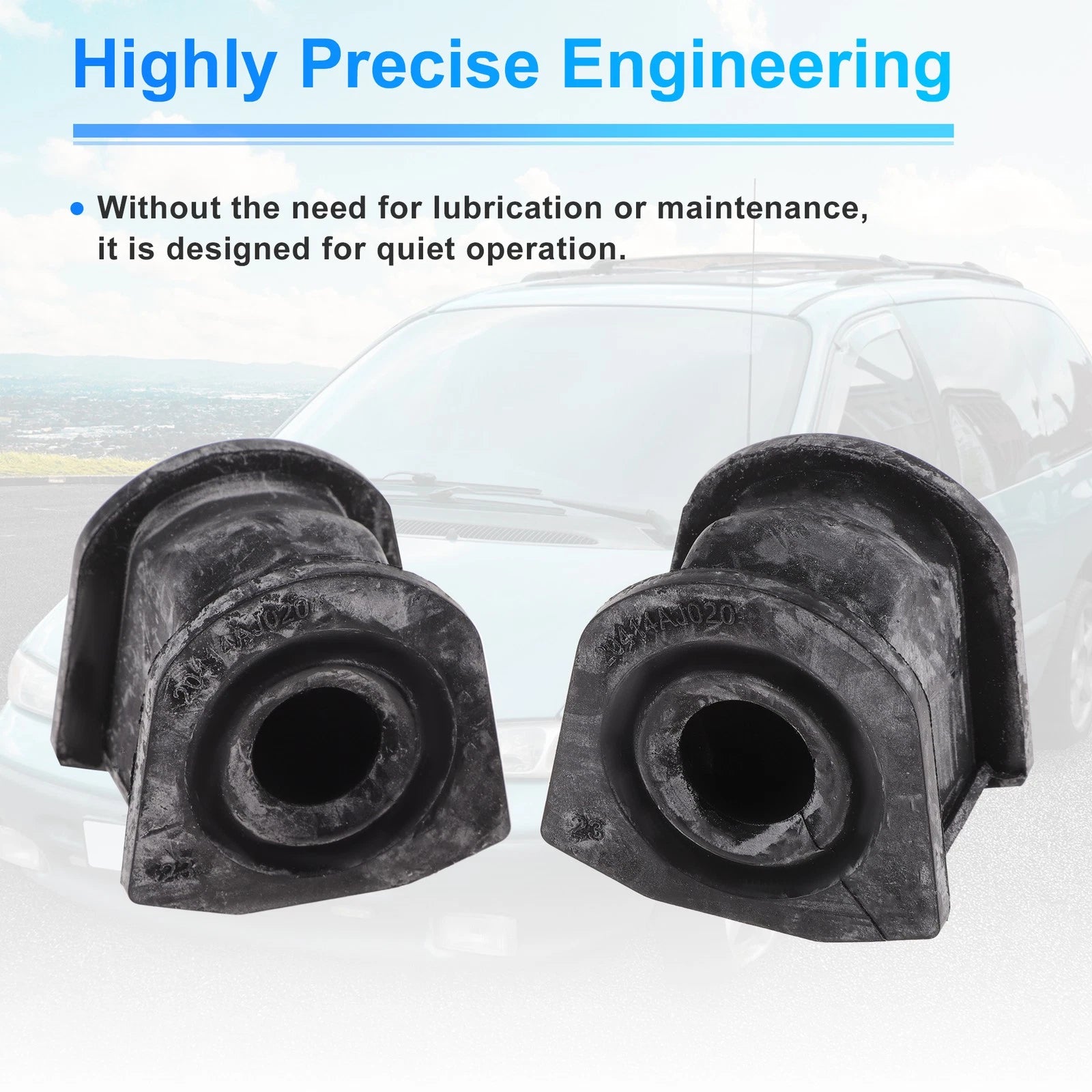 2X Stabilizer Sway Bar Bushing Kit for Subaru Legacy (2010–2019) 20414AJ020