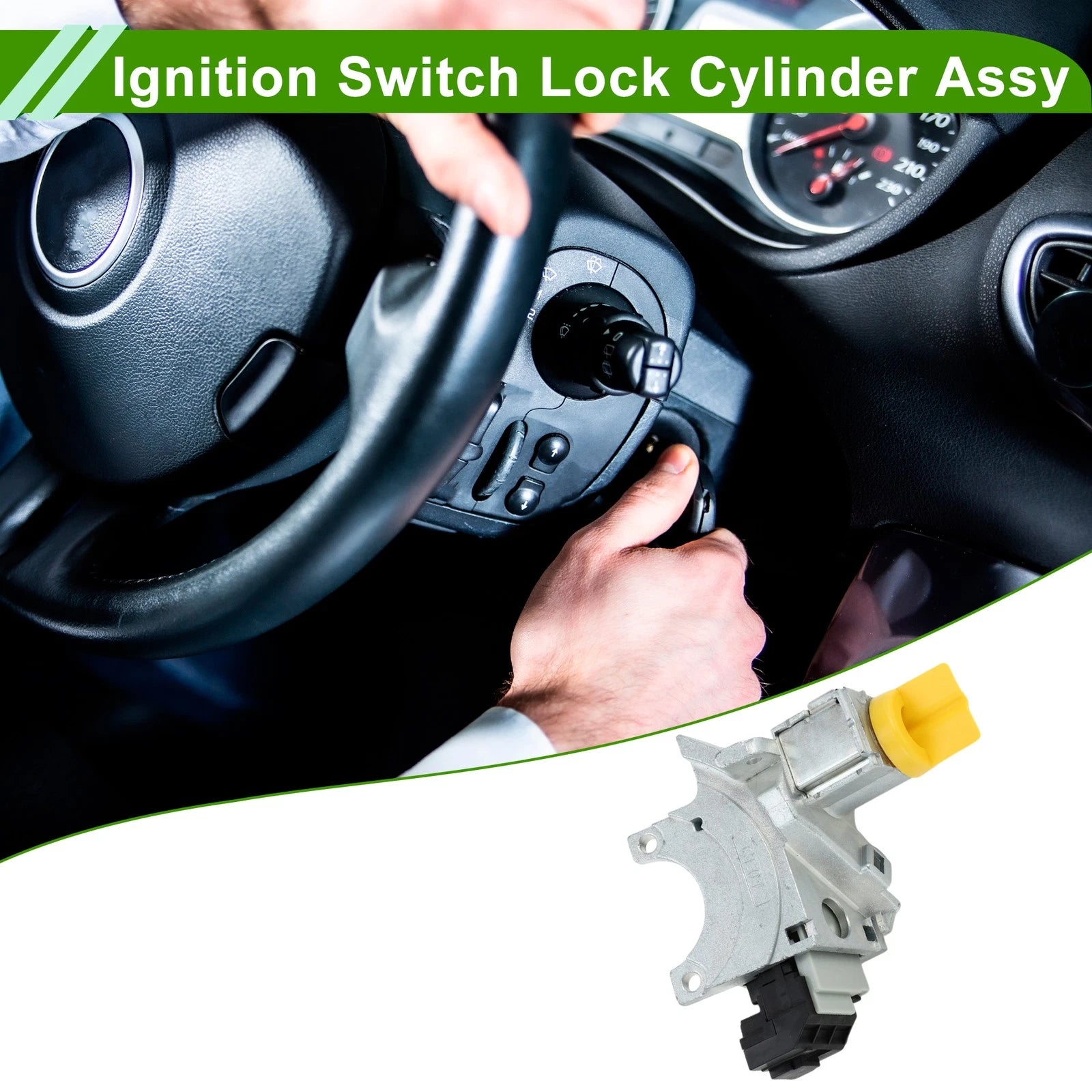Ignition Lock Cylinder Assembly Replacement for Chevrolet Silverado 1500 (2003–2006)