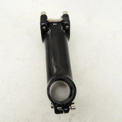 Mountain Bike Carbon Fiber Stem 31 8 by 90mm with Five Degree Angle Front Cover