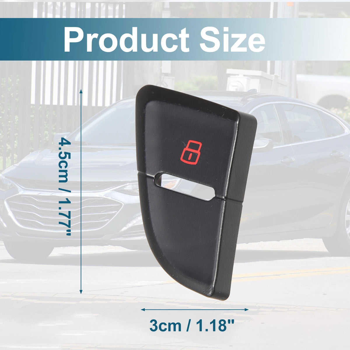 Central Door Lock Switch Button Cover for Audi A4 (2008–2016) 8K1962107A