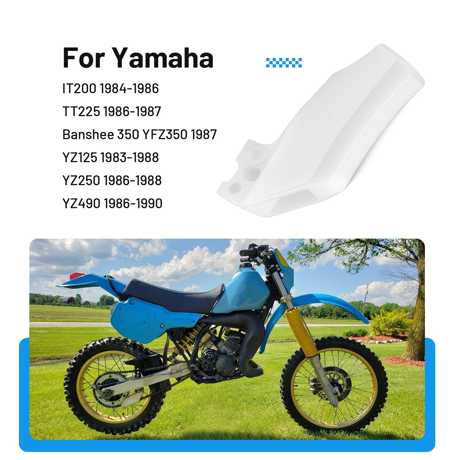 Chain Support for Yamaha IT200 TT225 YZ125 YZ250 YZ490 Banshee 350 YFZ350