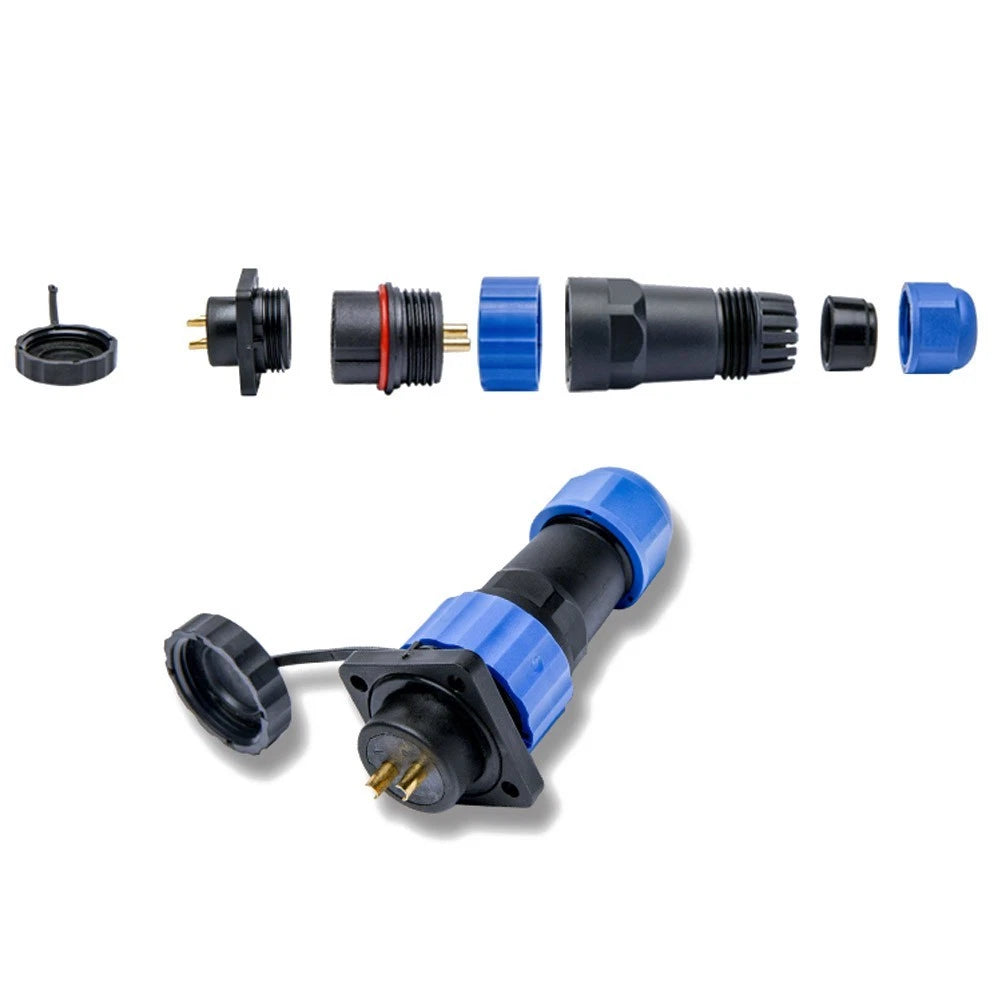 IP68 Square Connector Socket for 220-380V (SP16 ZIF)