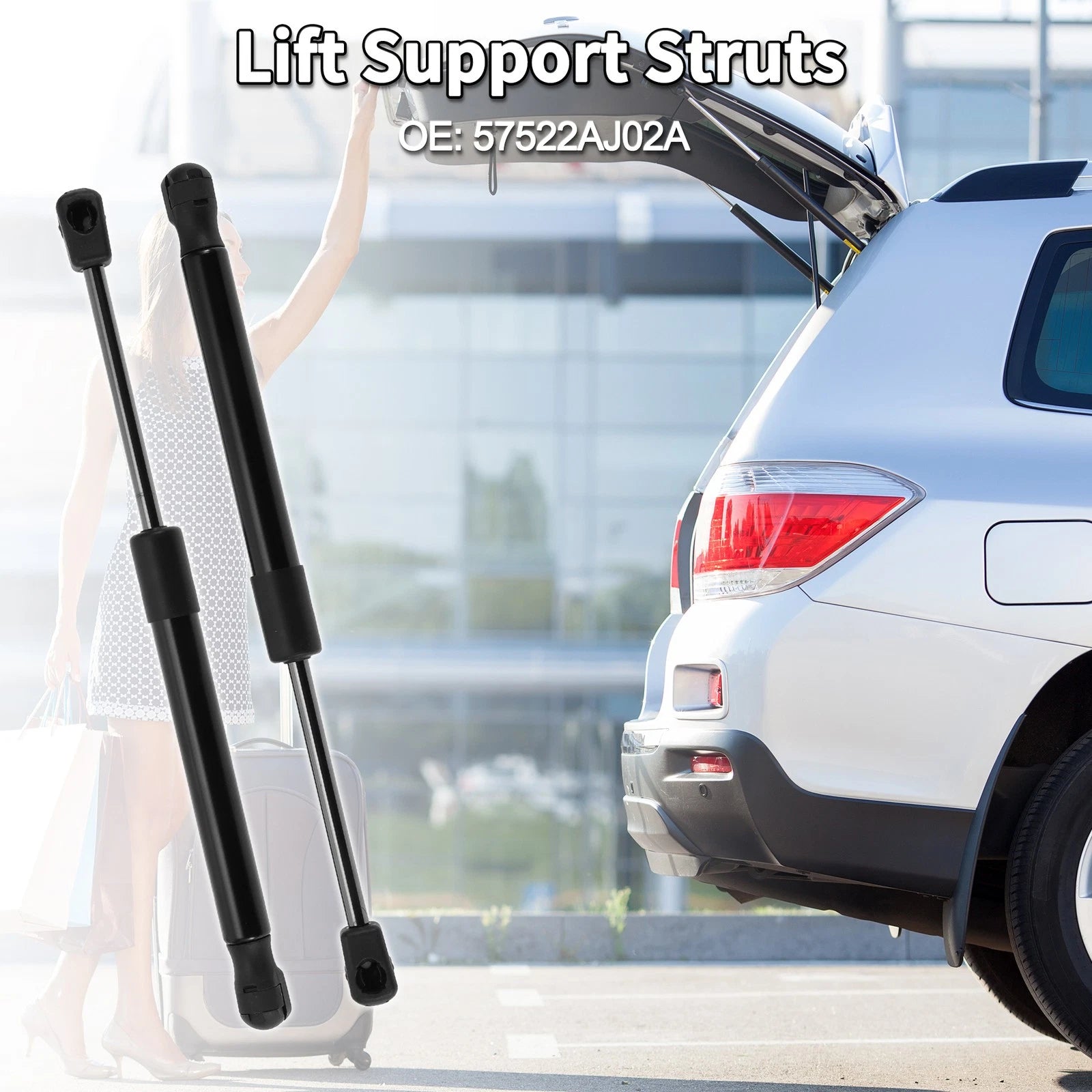 Rear Hatch Lift Supports Struts Replacement for Subaru Legacy 2010–2014