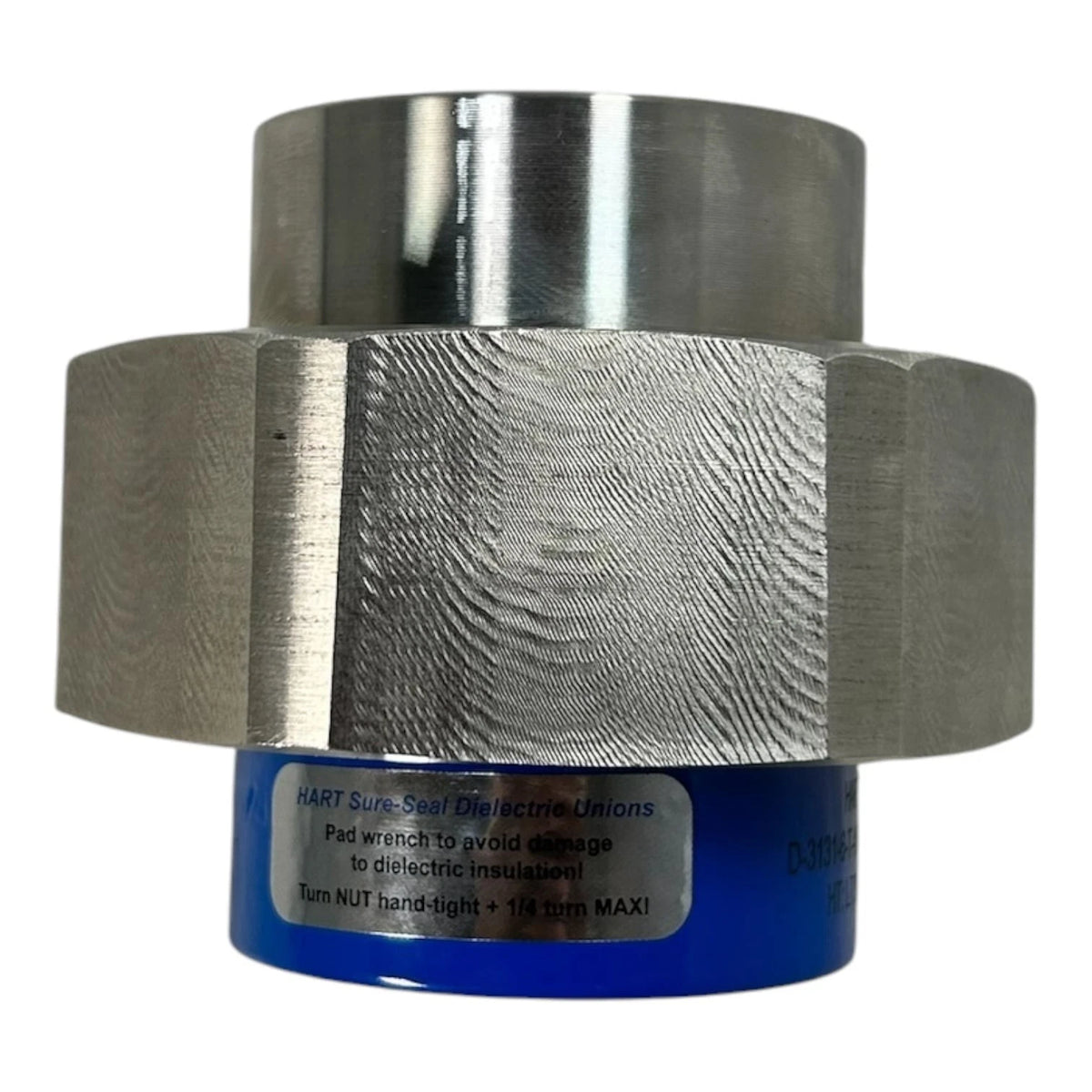 316 SS Union Nut w/ Dielectric Coating for Hart Industries D-3131-6 (1 1/4 IN FNPT)