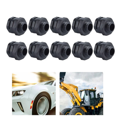 10-Pack Plastic Exhaust Relief Valves for Outdoor Security Light Enclosures