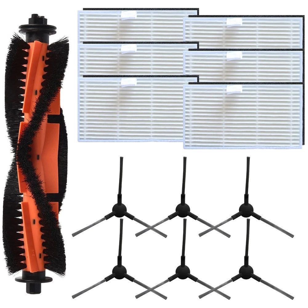 Side Brush Filter Set for Uninell UR3 Robot Vacuum Cleaner