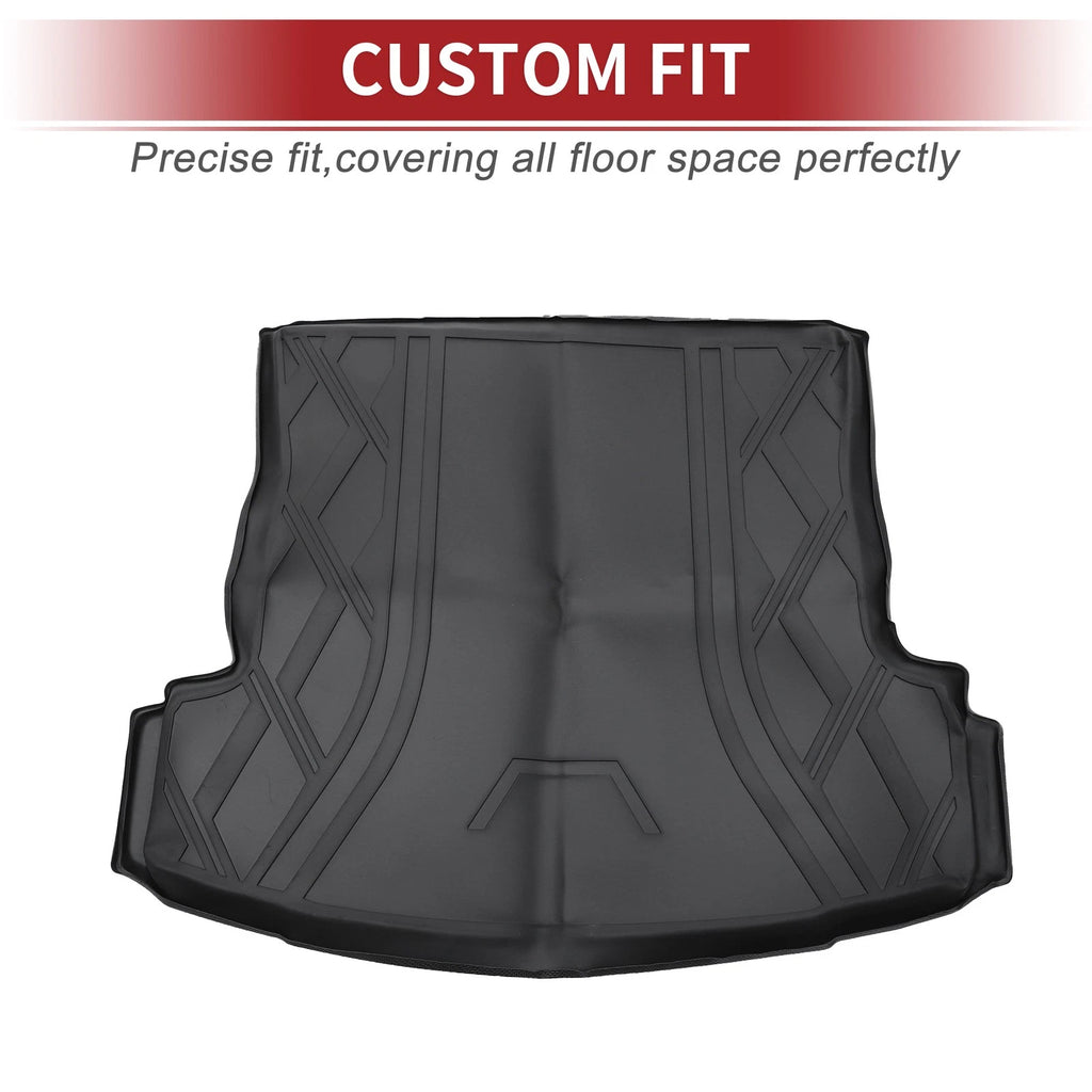 Cargo Liner Rear Trunk Mat for Volkswagen Jetta 2019–2023 TPE Diamond