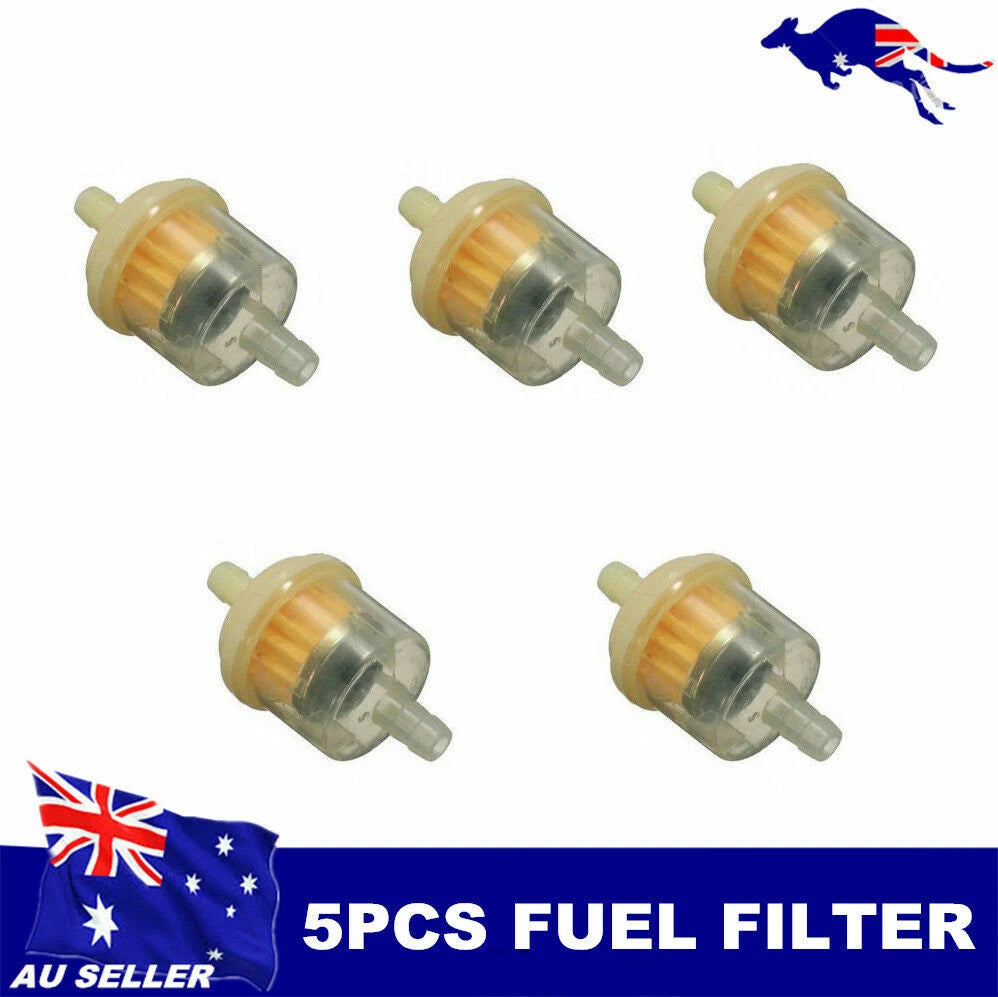 5X Inline Petrol Fuel Filter Cleaner for ATV Dune Buggy (PIT PRO)