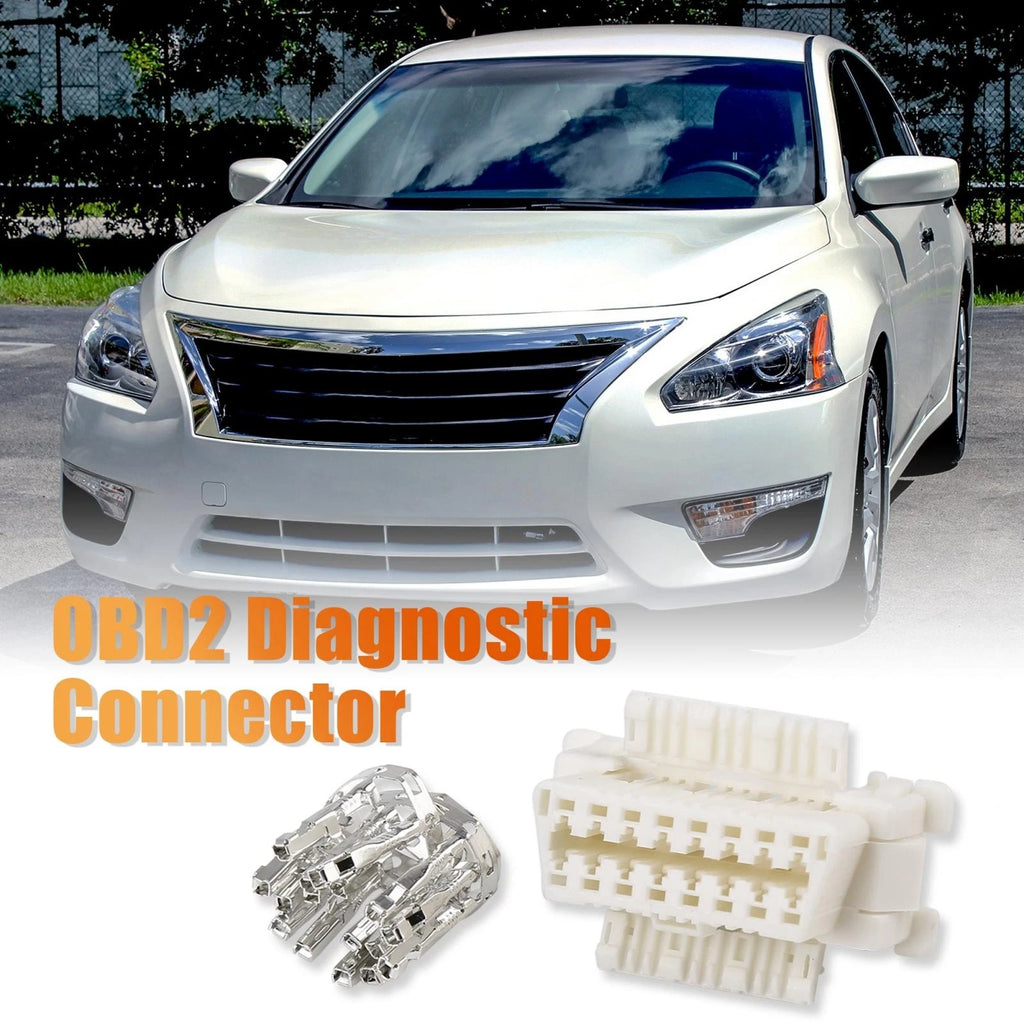 OBD2 Diagnostic Connector Female Socket 16 Pin for Toyota Kia (2011–2024)