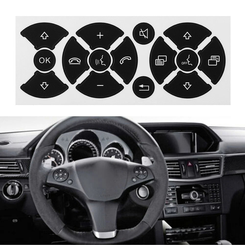 Button Repair Stickers for Mercedes C E G (2010–2023)