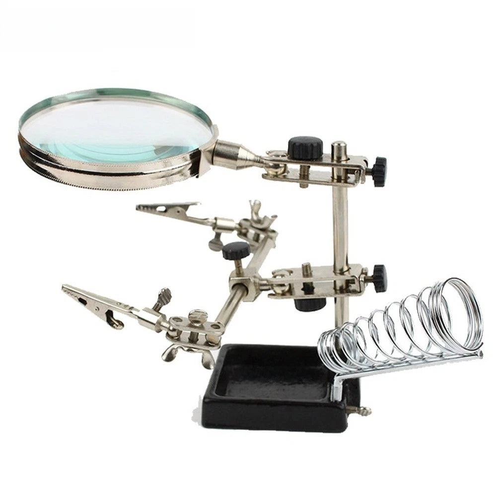 3X Magnifying Glass 90mm for Soldering and Assembly