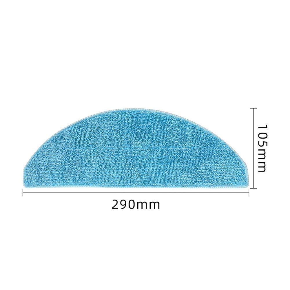 Blue Cleaning Cloths for Cecotec Conga 7490, Eternal, XTreme