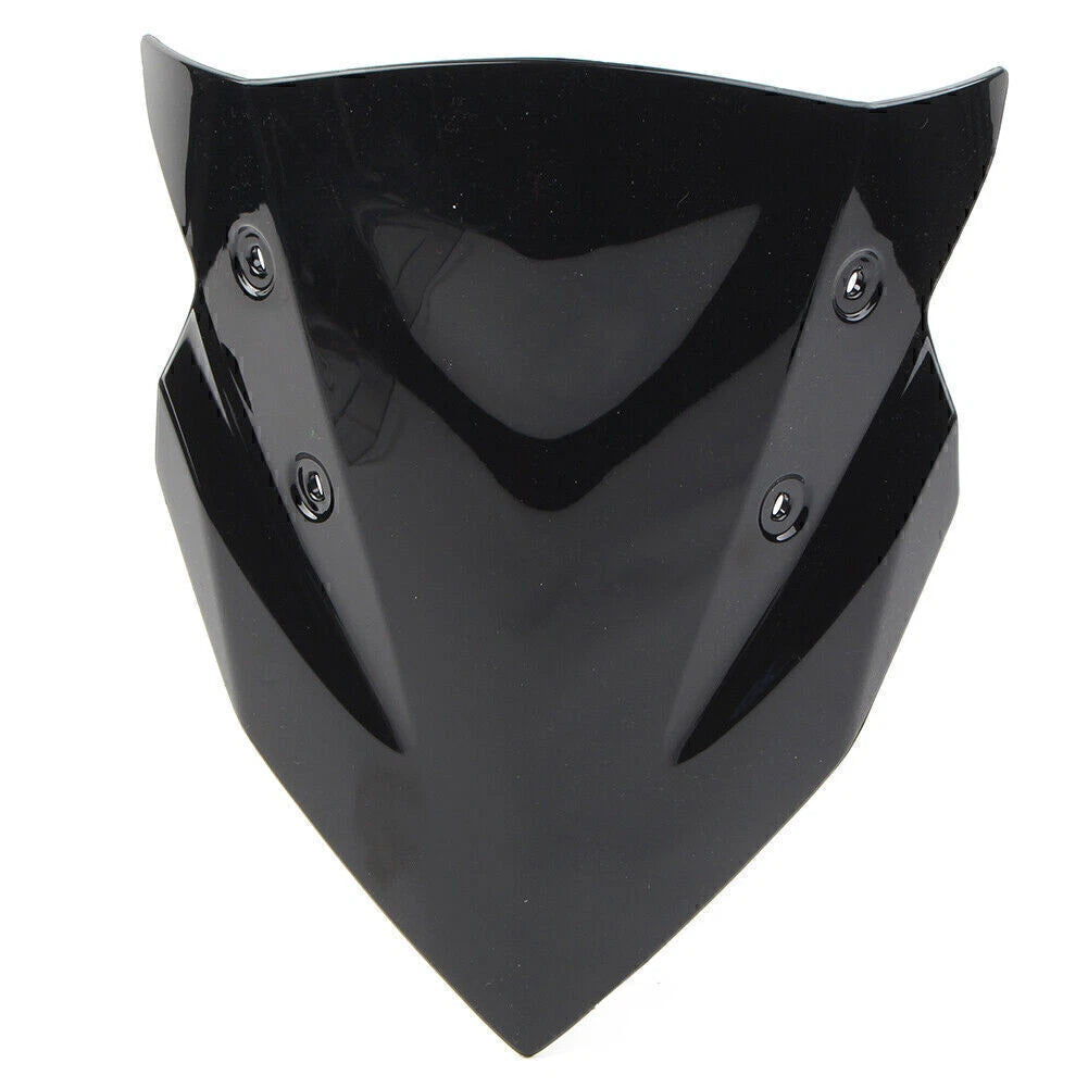 Motorcycle Windshield Windscreen For Kawasaki Z400 2018-2022 ABS plastic black