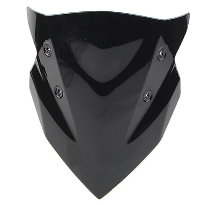 Motorcycle Windshield Windscreen For Kawasaki Z400 2018-2022 ABS plastic black