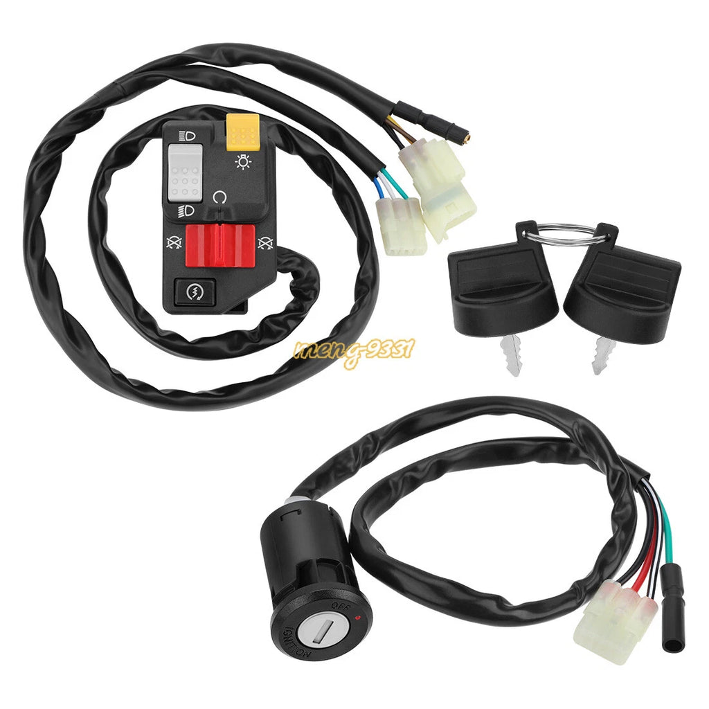 Handlebar Switch & Ignition Key Switch for Honda Sportrax 250 TRX250EX (2006–2007)